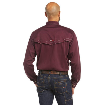Ariat FR Vented Work Shirt -Purple