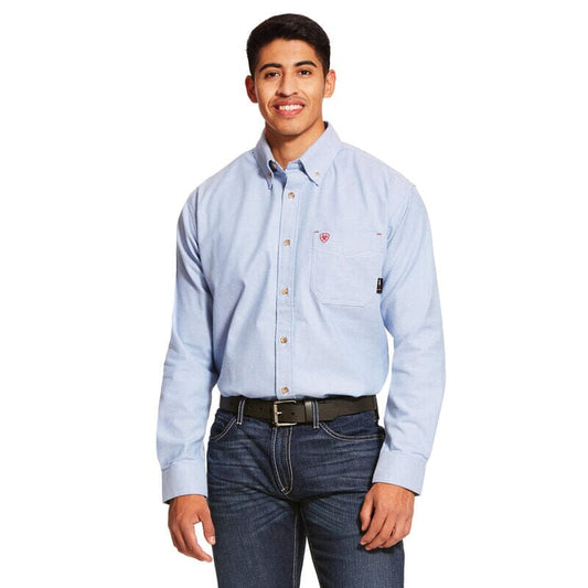 Ariat Men’s FR Solid DuraStretch Work Shirt - J.L. Matthews Co., Inc.