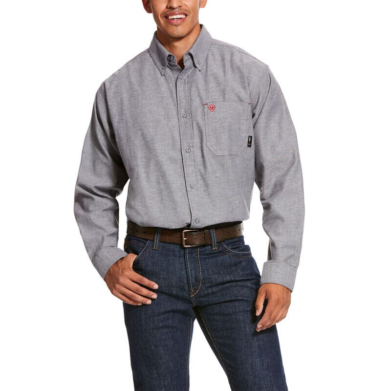 Ariat Men’s FR Solid DuraStretch Work Shirt - J.L. Matthews Co., Inc.