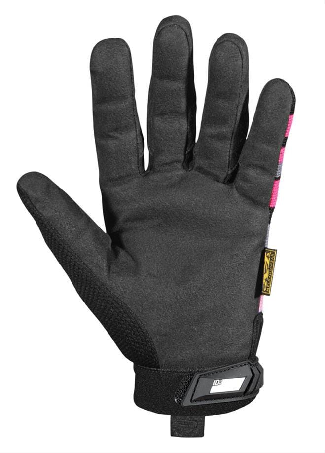 Mechanics Gloves, M, Pink Camo, Synthetic Leather, Spandex - MG-72-520 Gloves Mechanix Wear 