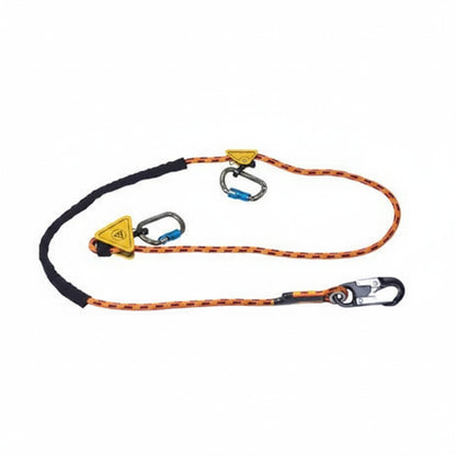 Bashlin 8' Adjustable Positioning Lanyard - 4019NXBC-8AL