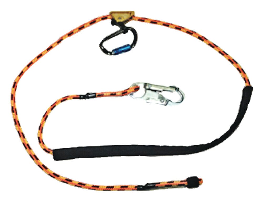 Bashlin 8' Adjustable Positioning Lanyard W/ Snaphook - 4016NX - 8 - J.L. Matthews Co., Inc.