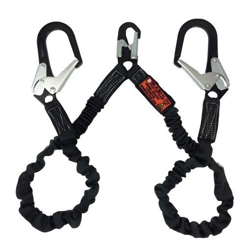 Bashlin Arc Flash 6' FR Twin Leg Lanyard Stretchable - 2328 - 6AL - J.L. Matthews Co., Inc.