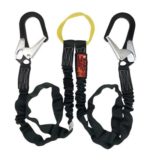 Bashlin Arc Flash 6' FR Twin Leg Lanyard with Choker Loop - 2827 - 6HL - J.L. Matthews Co., Inc.