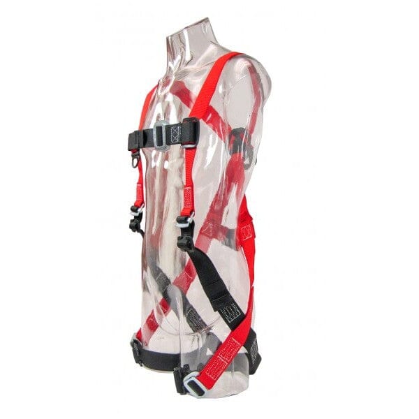 Bashlin Arc Flash Bucket Truck Harness W/ Quick Connect Buckles & Back Pad - Q662AA - J.L. Matthews Co., Inc.