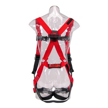 Bashlin Arc Flash Bucket Truck Harness W/ Quick Connect Buckles & Back Pad - Q662AA - J.L. Matthews Co., Inc.