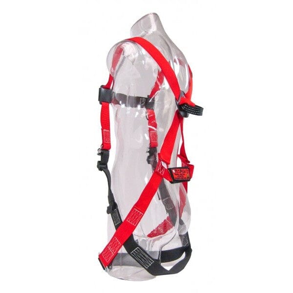Bashlin Arc Flash Bucket Truck Harness W/ Quick Connect Buckles & Back Pad - Q662AA - J.L. Matthews Co., Inc.
