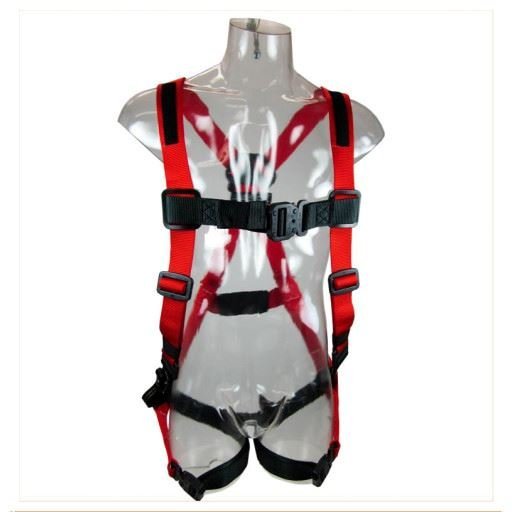 Bashlin Arc Flash Bucket Truck Harness with Quick Connect Buckles and Back Pad - DEQ662HD1X - J.L. Matthews Co., Inc.