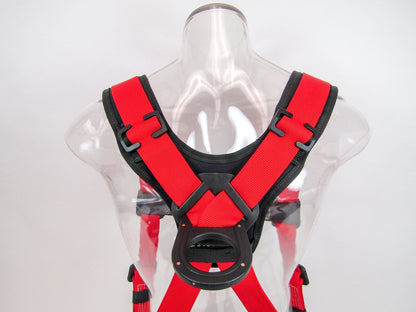 Bashlin Arc Flash Bucket Truck Harness with Quick Connect Buckles and Back Pad - DEQ662HD1X - J.L. Matthews Co., Inc.