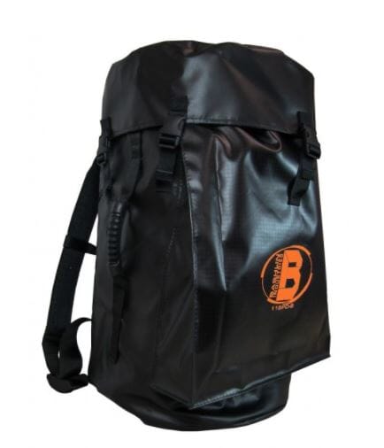 Bashlin Weather Resistant Back Pack Duffle Bag - Black