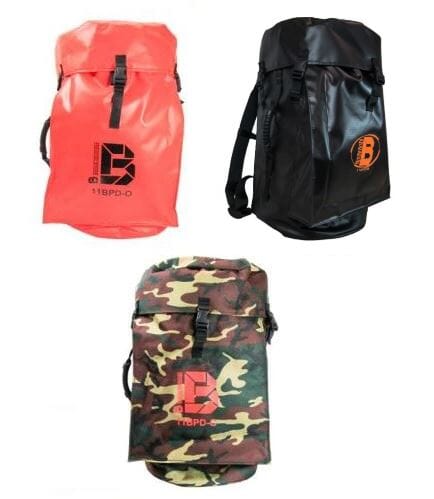 Bashlin Weather Resistant Back Pack Duffle Bag 