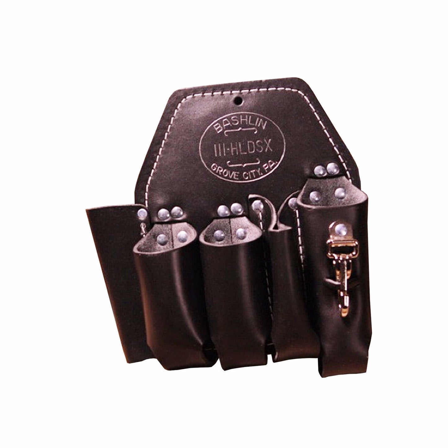 Bashlin Black Maverick Holster Linemans 5 Pocket Tool Pouch - 111HLDSX - J.L. Matthews Co., Inc.