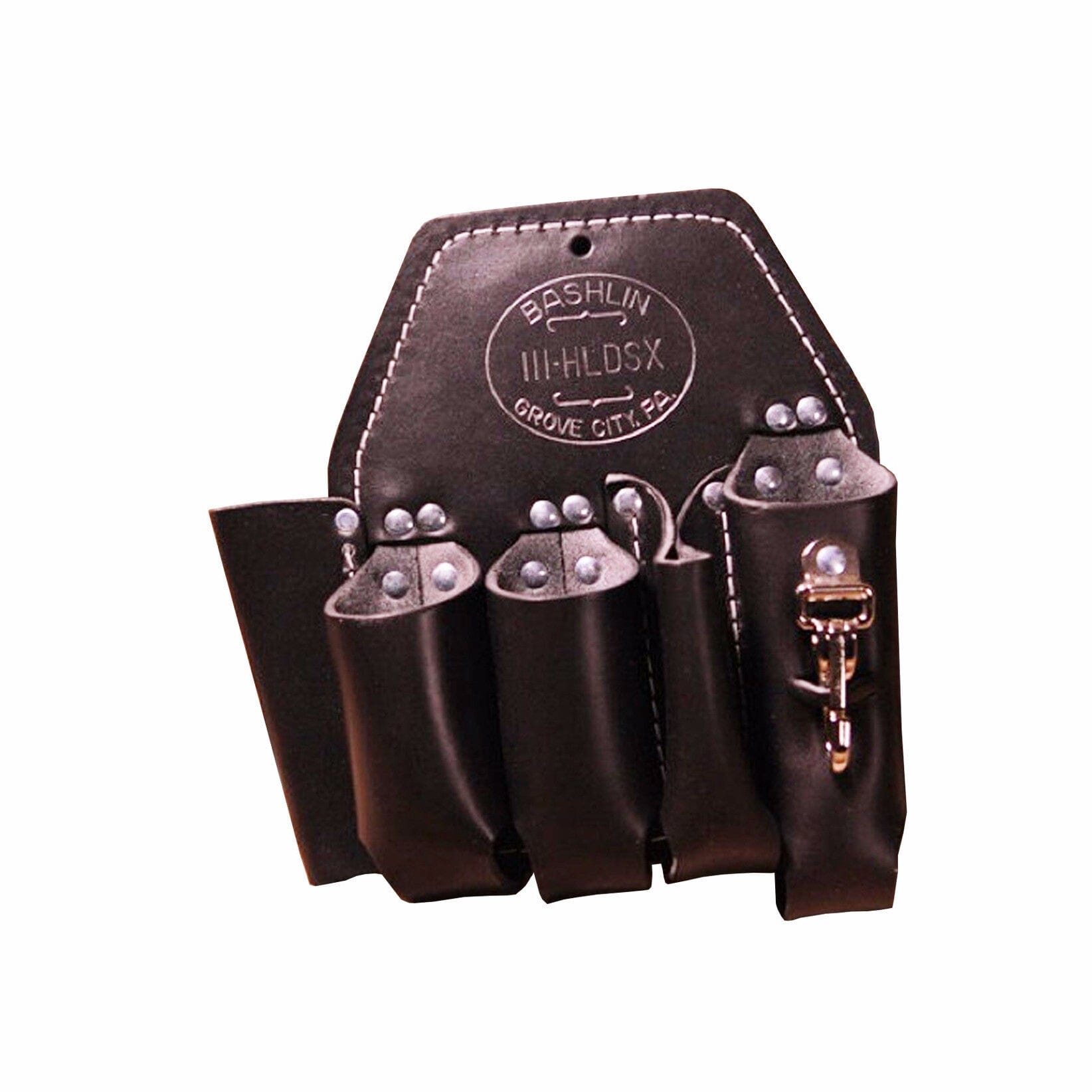 Bashlin Black Maverick Holster Linemans 5 Pocket Tool Pouch - 111HLDSX - J.L. Matthews Co., Inc.
