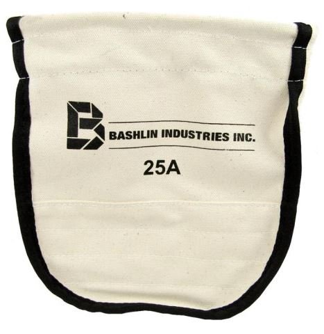 Bashlin Canvas Bolt Bag Durable Tool Bag with Snap Hook - 25A - J.L. Matthews Co., Inc.