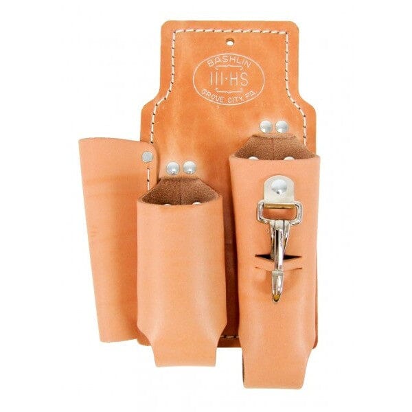 Bashlin Leather Linemen's 3 Pocket Holster - 111HS - J.L. Matthews Co., Inc.