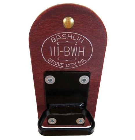 Bashlin Lineman Bell Wrench Holder Leather Wrench Holster - 111BWH