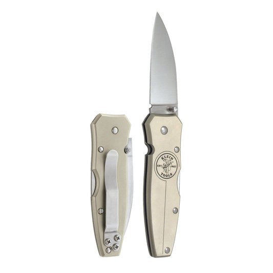 Klein Lightweight Lockback Knife 2-1/2'' Drop-Point Blade - 44001 Knives Klein Tools 