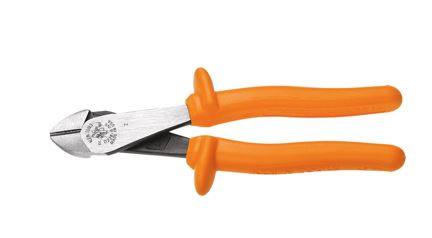 Klein Diagonal-Cutting Pliers, Insulated 8" - D228-8-INS Insulated Tools Klein Tools 