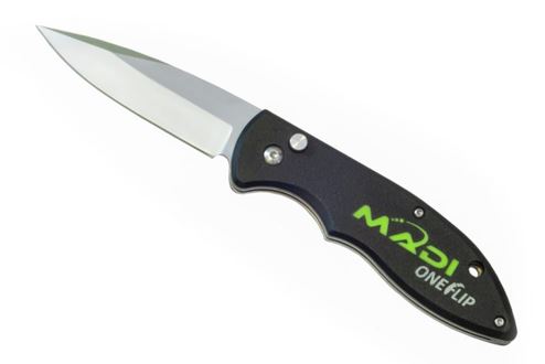 MADI One Flip™ Straight Knife (Pointed) - PTOSK-5 Knives MADI 