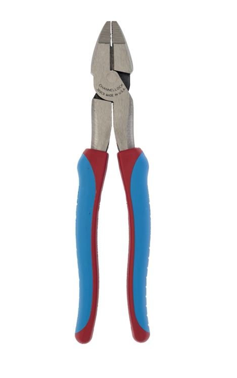 Channellock 9.5" XLT™ Round Nose Linemen’s Pliers - 369CB - DISCONTINUED - J.L. Matthews Co., Inc.