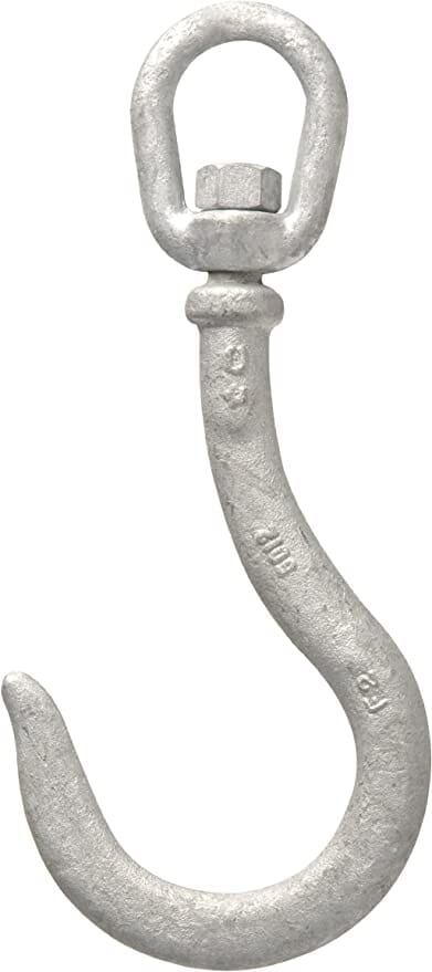 Crescent Loose Swivel Eye Come - Along Hook - 7380101 DISCONTINUED - J.L. Matthews Co., Inc.