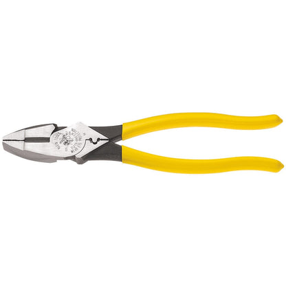 Klein 9'' High-Leverage Side-Cutting Pliers Connector Crimping - D213-9NECR Pliers Klein Tools 