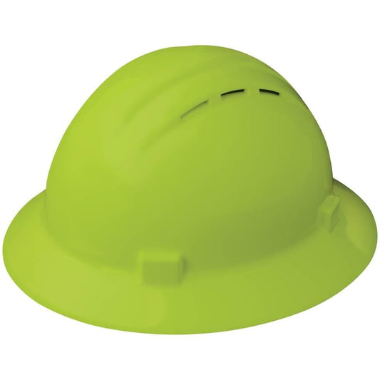 ERB Americana Vented Brim, Hi - Vis Lime - 19430 - J.L. Matthews Co., Inc.