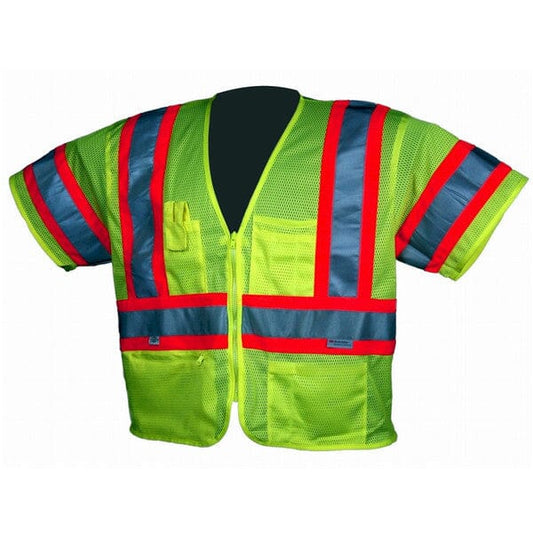 ERB Safety Vest Class 3 with Pockets - S683P - J.L. Matthews Co., Inc.