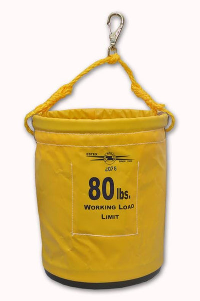 Estex Vinyl Tool Bucket Leather Tool Storage W/Snap - 2078