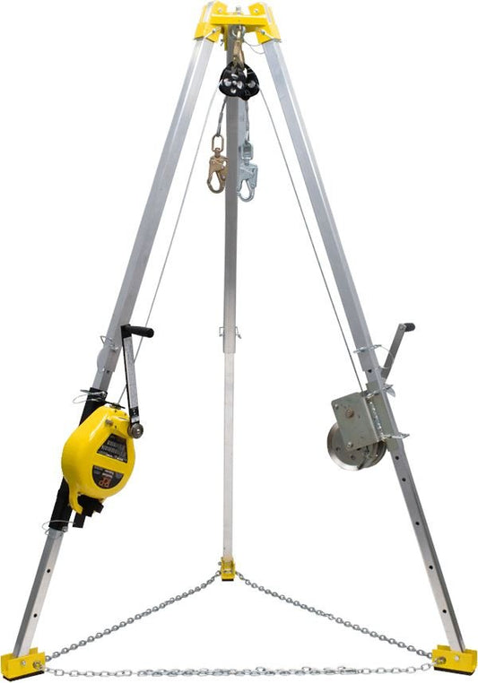 FrenchCreek Confined Space Tripod System W/Technora Rope - SB50T-M7