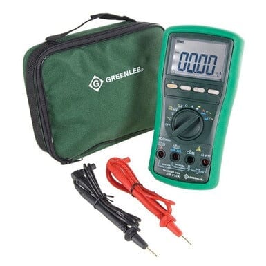 Greenlee True RMS Digital Multimeter - DM - 810A - J.L. Matthews Co., Inc.