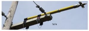 Hastings Temporary Dead End Arm W/3 Way Bracket - 7674 - J.L. Matthews Co., Inc.