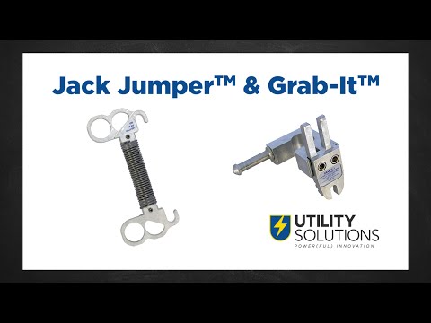 Utility Solutions Jack Jumper Cutout Bypass Tool for 27 kV CUTOUT W/ SOFT  CASE - USJJ-002-S