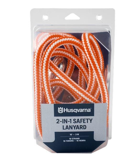 Husqvarna 2 - in - 1 Safety Positioning Lanyard - 596936401 - J.L. Matthews Co., Inc.