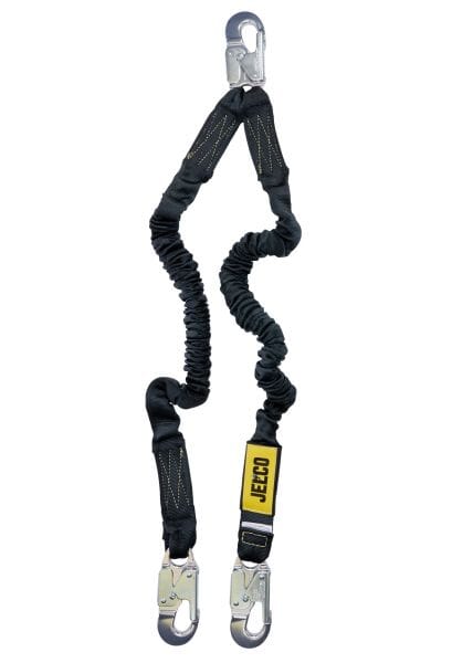 Jelco Twin Leg 6' Arc Flash Lanyard w/Aluminum Snaps - 54976 - J.L. Matthews Co., Inc.