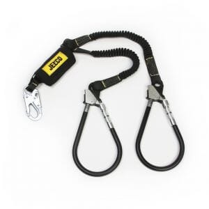 Jelco Twin Leg 6' Arc Flash Lanyard Tower with Lynx Hook - 63553 - J.L. Matthews Co., Inc.