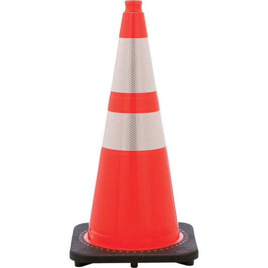 J.L. Matthews Traffic Cone with reflective collar - 28R - J.L. Matthews Co., Inc.