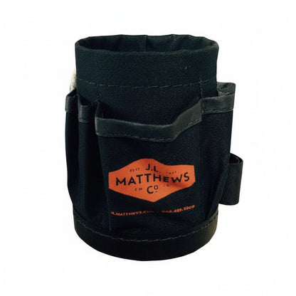 J.L. Matthews Canvas Ditty Bag -Black
