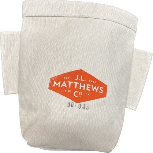 J.L. Matthews Ironworker Canvas Bolt Bag - 10 - 033 - J.L. Matthews Co., Inc.