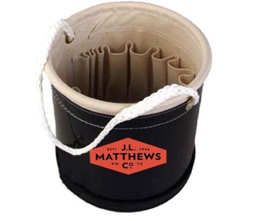 J.L. Matthews Tool Bucket 15 Inside Pockets - 35 - 564 - J.L. Matthews Co., Inc.