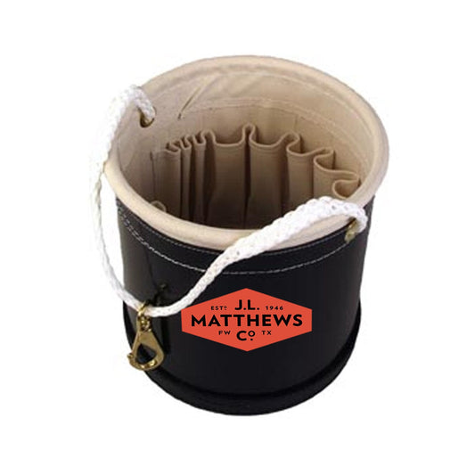 J.L. Matthews Tool Bucket W/ Snap Hook - 35 - 565 - J.L. Matthews Co., Inc.