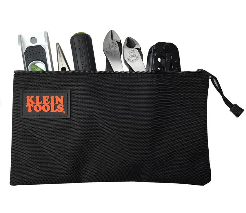 Klein 12.5" Inch Cordura Ballistic Nylon Zipper Bag - 5139B - J.L. Matthews Co., Inc.