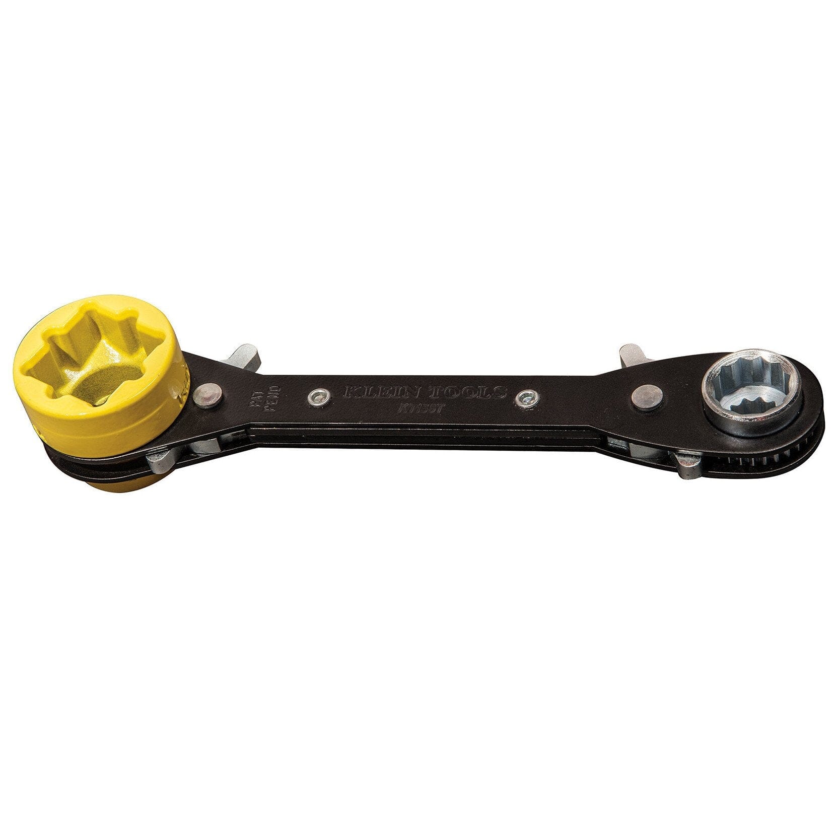 Klein 6-in-1 Ratcheting Wrench Lineman Penta Wrench - KT155T