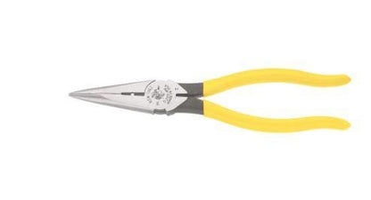Klein 8" Needle Nose Side Cutter Pliers W/Stripper - D203-8N 