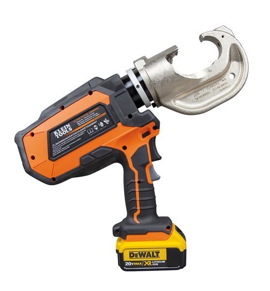 Klein Battery Operated 12 Ton Crimper Kit - BAT20 - 12T1651 - J.L. Matthews Co., Inc.
