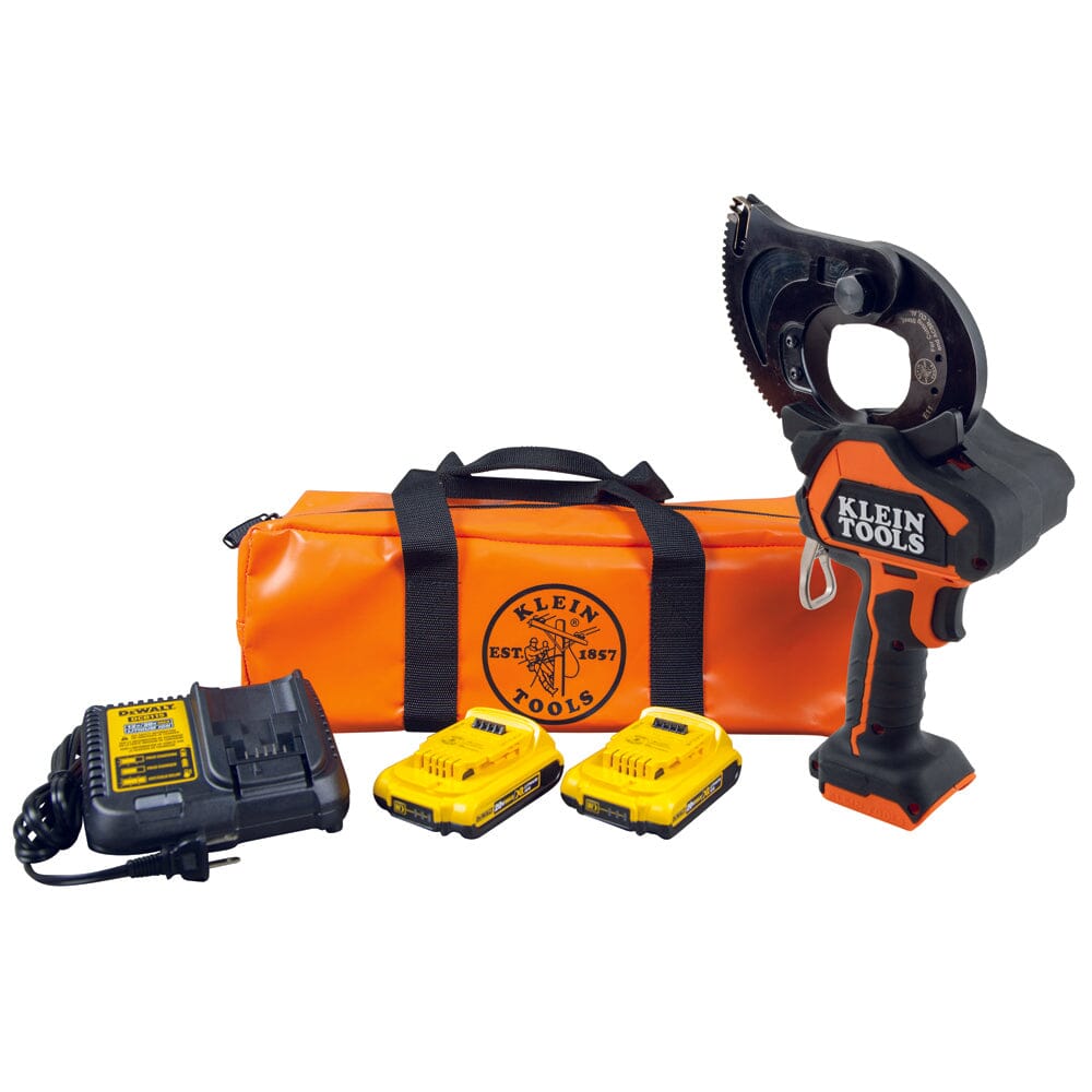 Klein Battery - Operated EHS Closed - Jaw Cable Cutter Kit - BAT20GD1 - J.L. Matthews Co., Inc.
