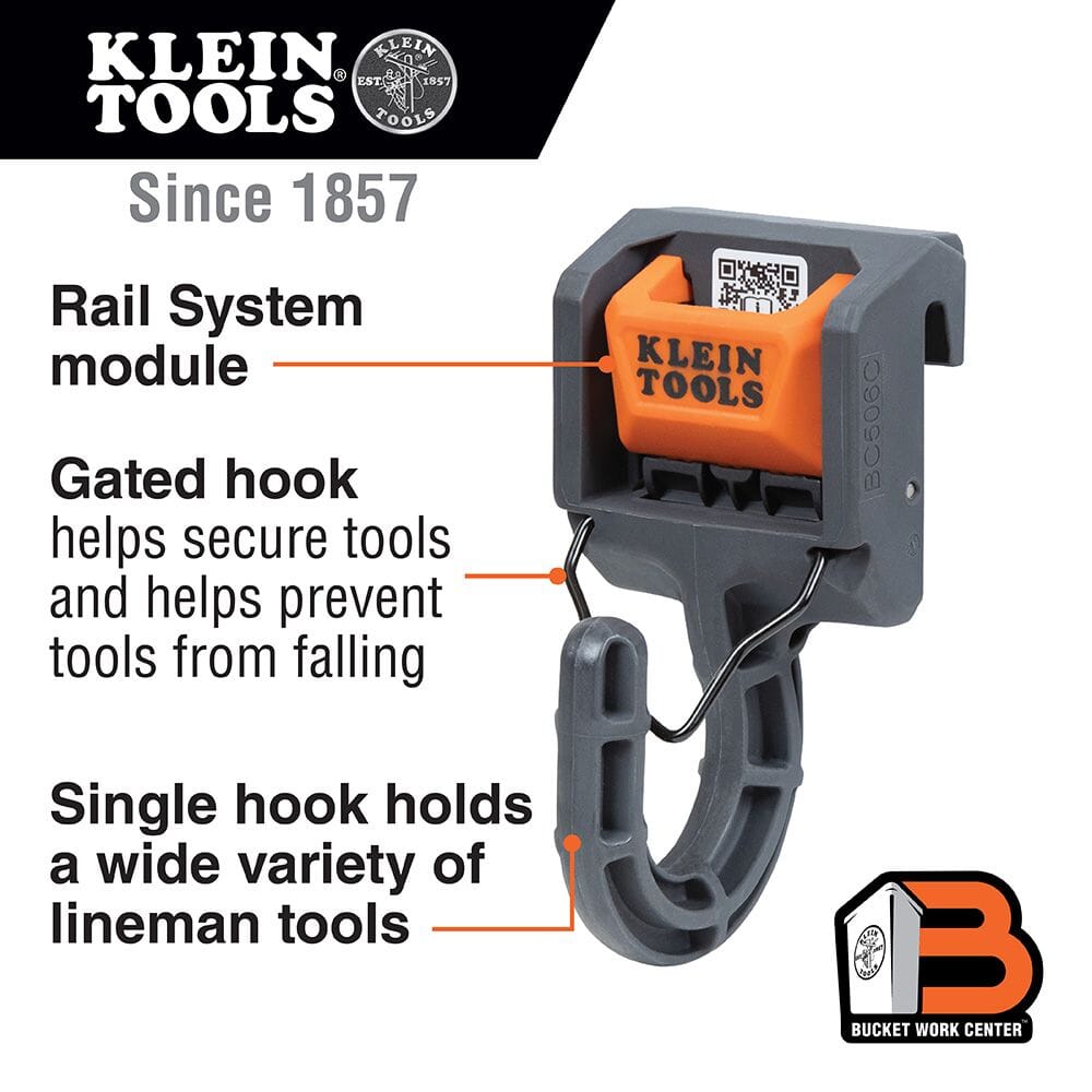 Klein Closed Hook Module, Rail System - BC506C - J.L. Matthews Co., Inc.