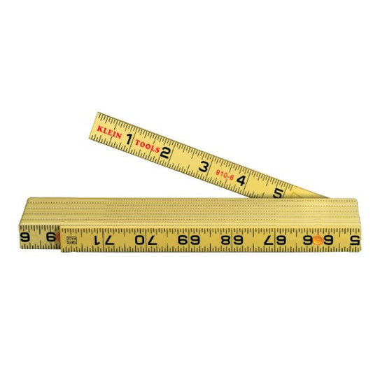 Klein Fiberglass Folding Ruler Inside Reading Measuring Scale - 910 - 6 - J.L. Matthews Co., Inc.