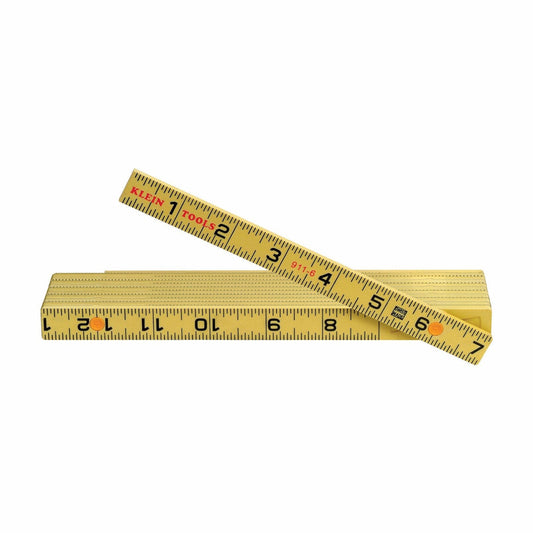 Klein Fiberglass Folding Ruler, Outside Reading - 911 - 6 - J.L. Matthews Co., Inc.