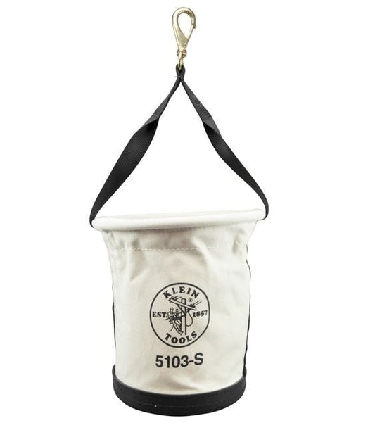 Klein Heavy - Duty Canvas Bucket Tapered - Wall Tool Bucket - 5103S - J.L. Matthews Co., Inc.